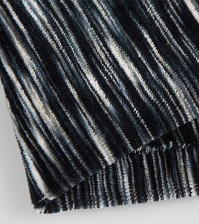 Colour stripe velour 010