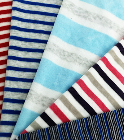 Colour stripe velour 001