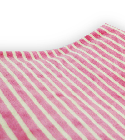 Colour stripe velour 012