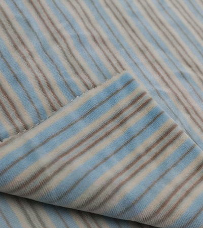Colour stripe velour 013