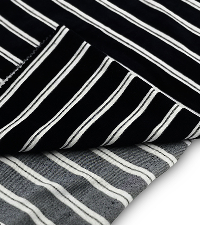 Colour stripe velour 015